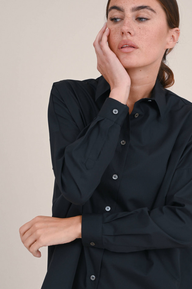 1868 Oversize Bluse GIOIA in Schwarz