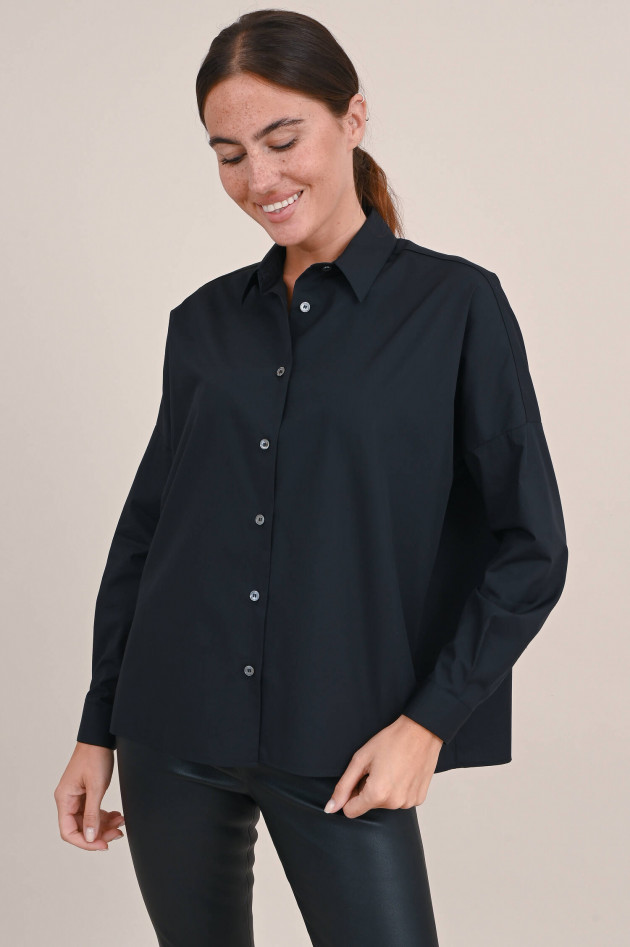 1868 Oversize Bluse GIOIA in Schwarz