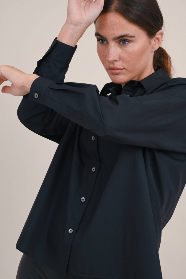1868 Oversize Bluse GIOIA in Schwarz