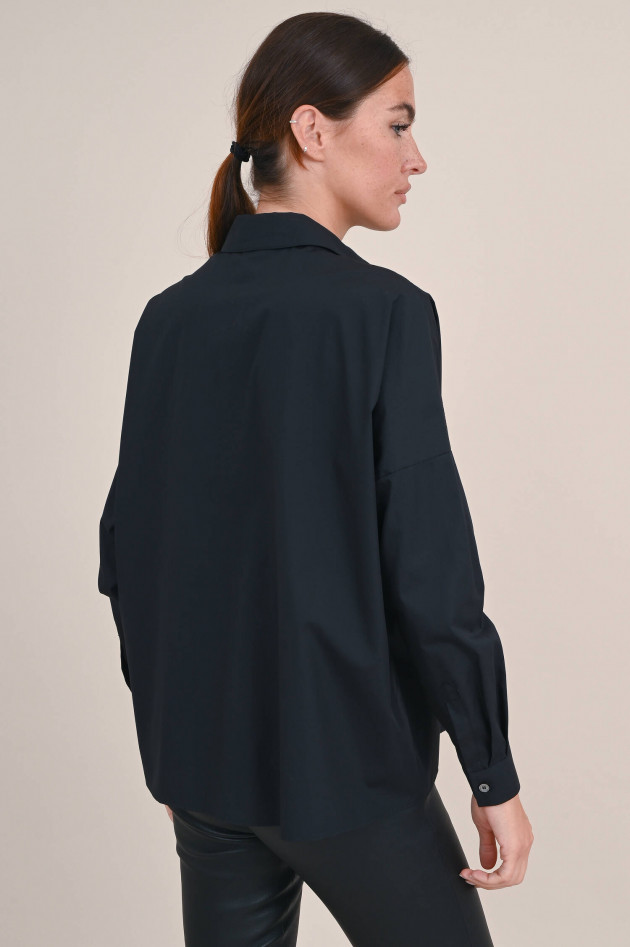 1868 Oversize Bluse GIOIA in Schwarz