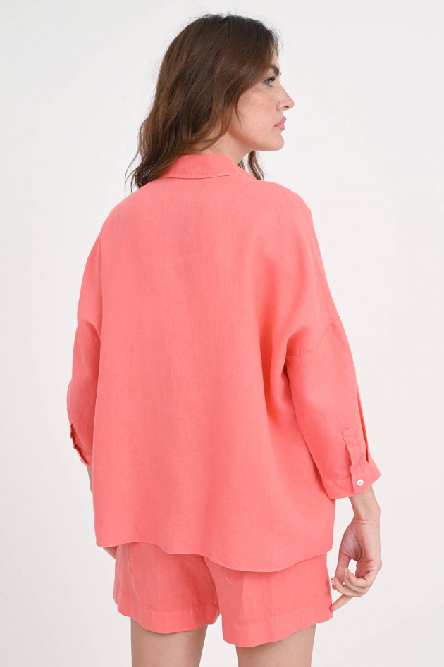 1868 Leinenbluse GIOIA in Coral