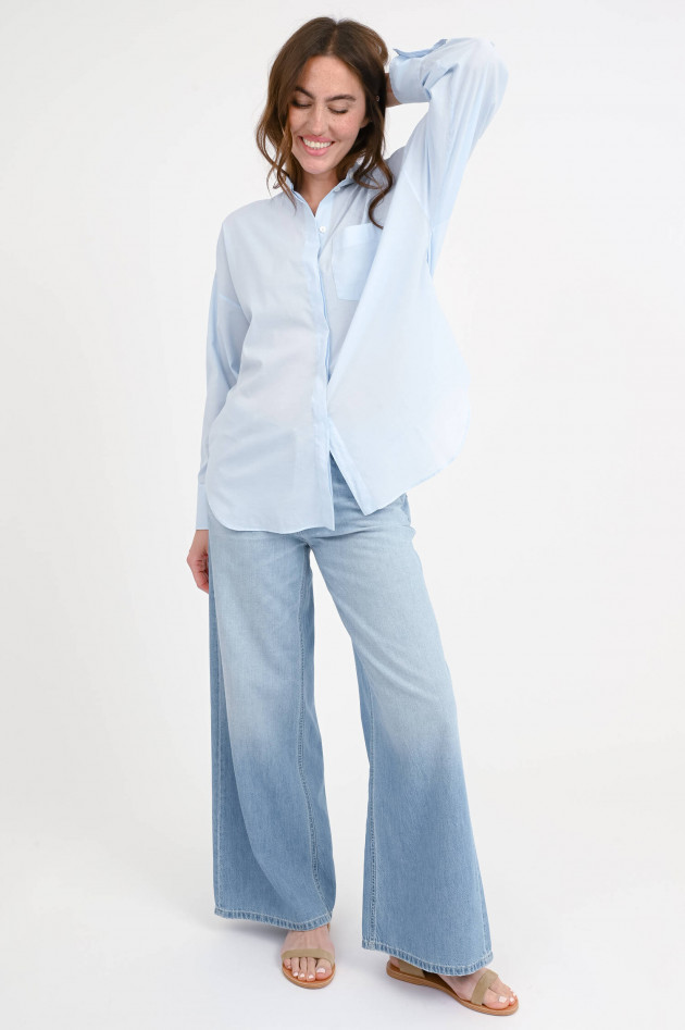 1868 Blusenshirt KATIA in Hellblau