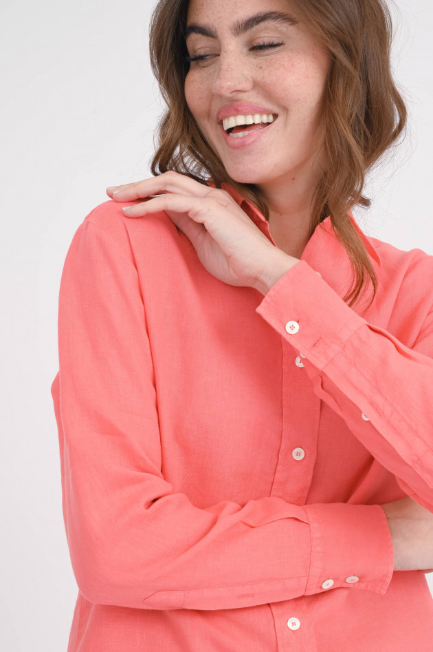 1868 Leinenbluse SILVY in Coral