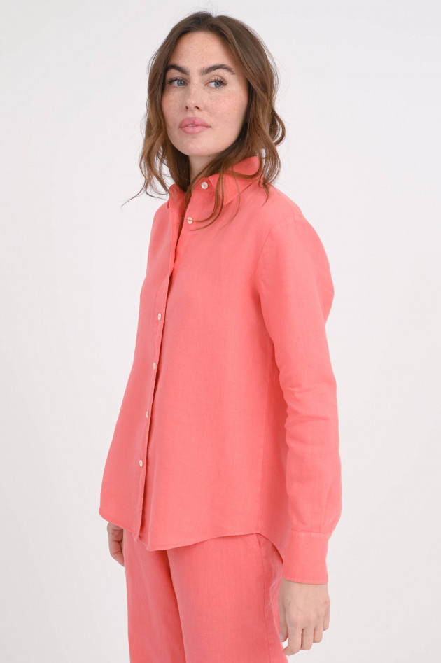 1868 Leinenbluse SILVY in Coral