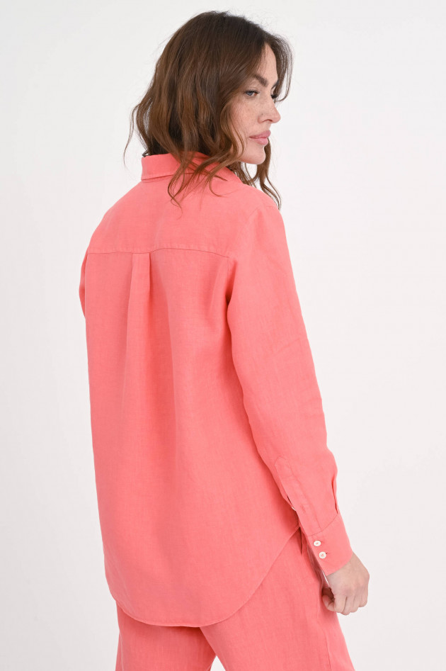 1868 Leinenbluse SILVY in Coral