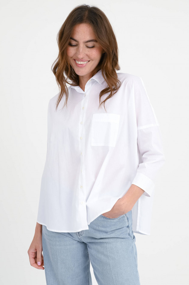 1868 Bluse OMARE in Weiß