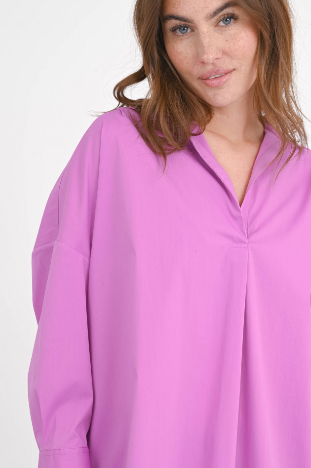 1868 Bluse BIA mit Tunika-Ausschnitt in Radiant Orchid