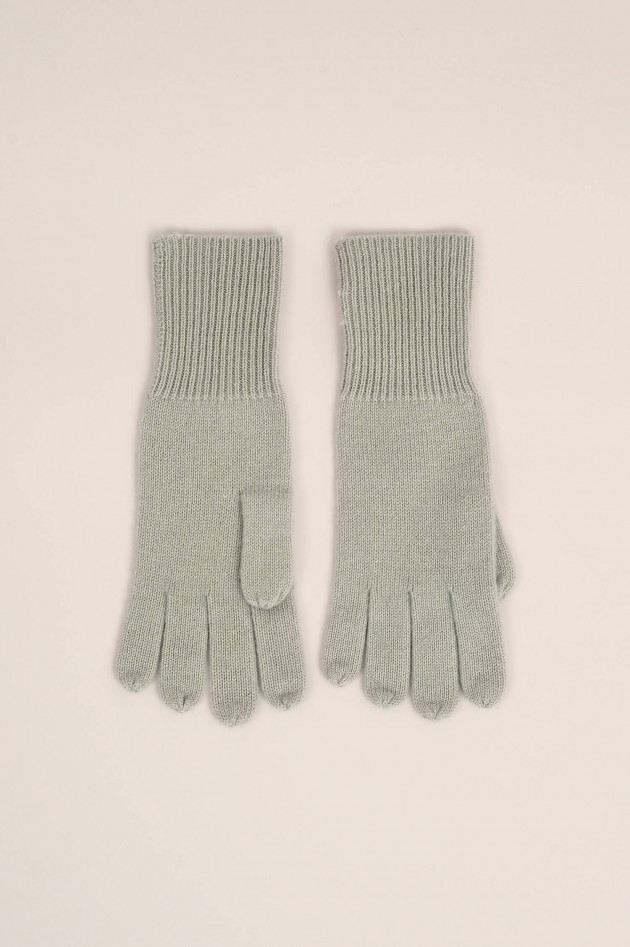 1868 Cashmere Handschuhe in Salbei