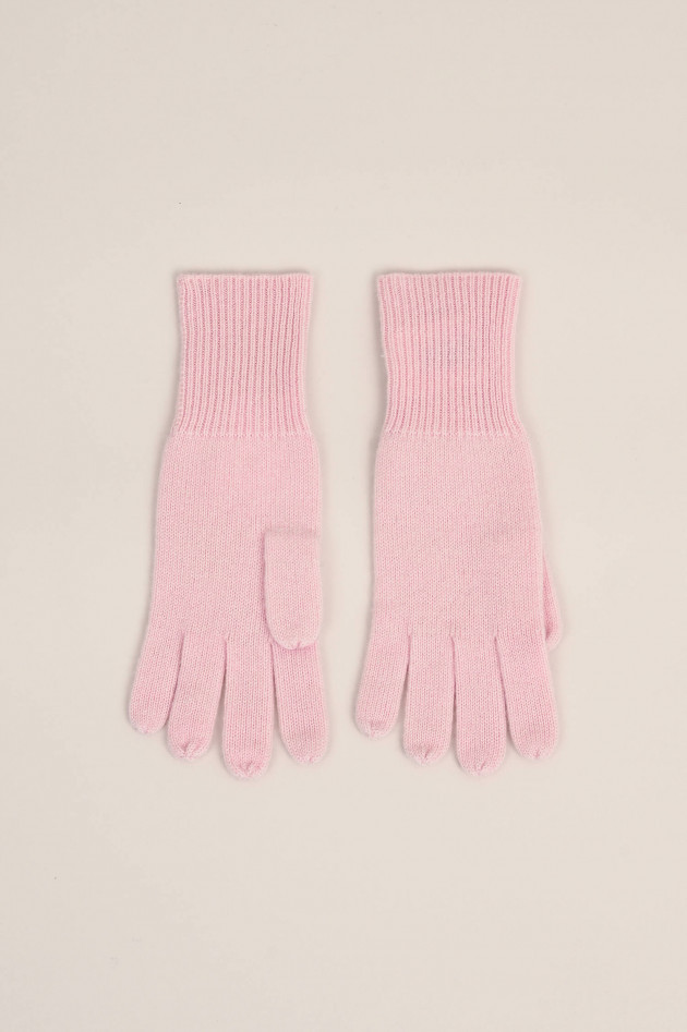 1868 Cashmere Handschuhe in Rosa