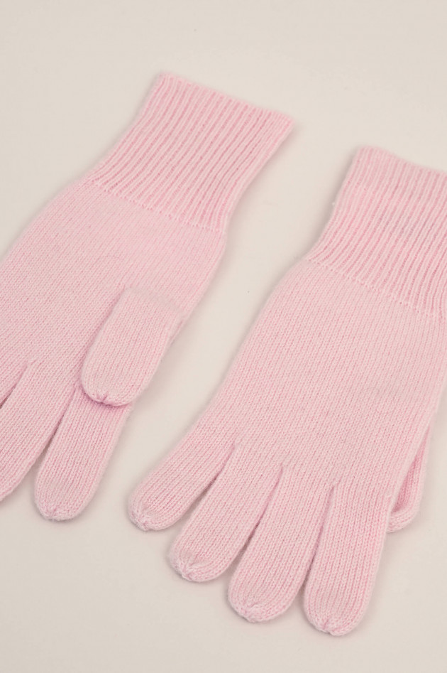 1868 Cashmere Handschuhe in Rosa