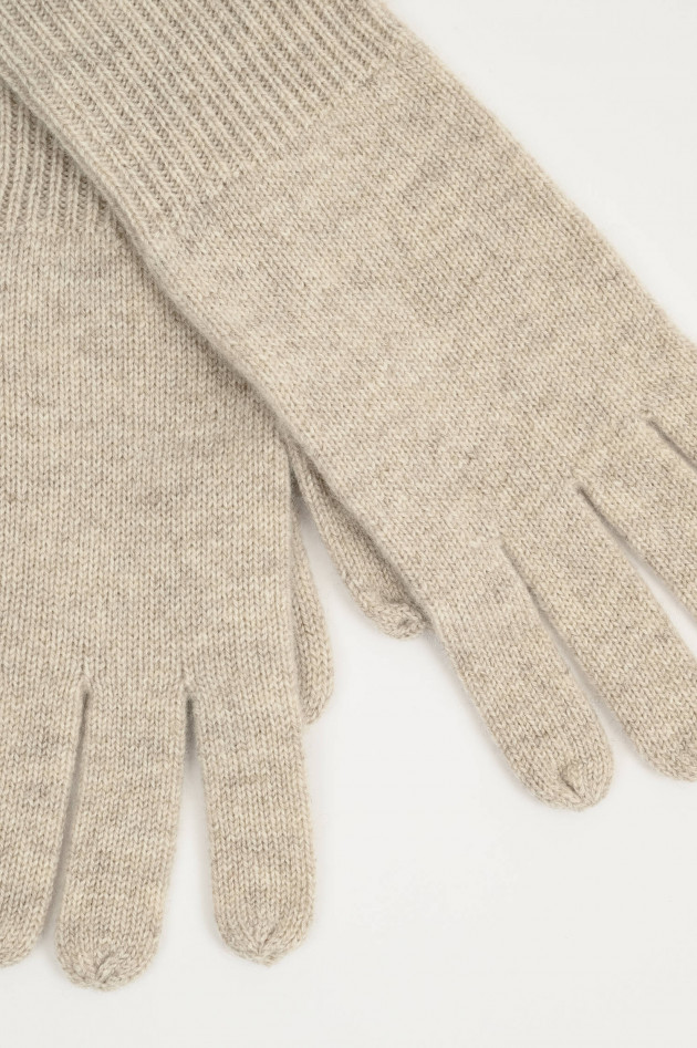 1868 Cashmere Handschuhe in Hellbeige