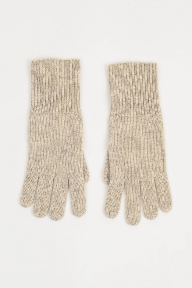 1868 Cashmere Handschuhe in Hellbeige