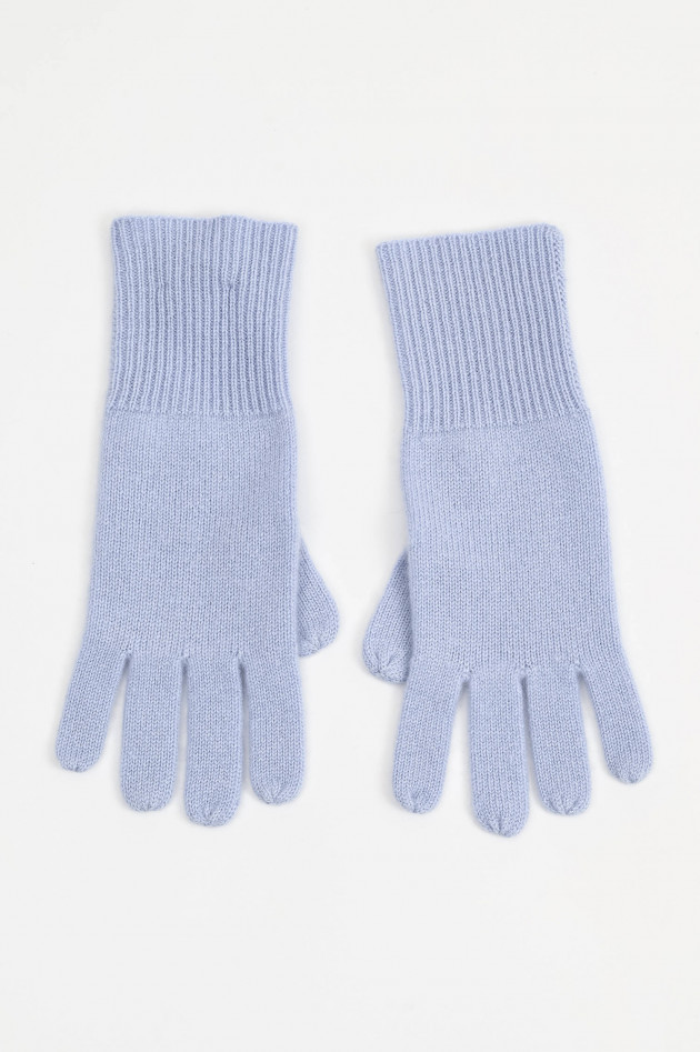 1868 Cashmere Handschuhe in Hellblau
