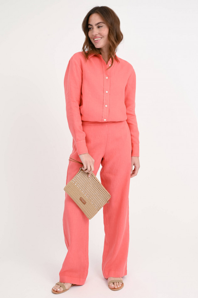 1868 Leinenhose SARY in Coral