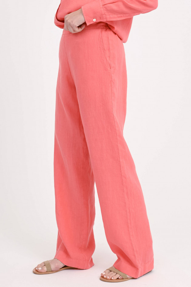 1868 Leinenhose SARY in Coral