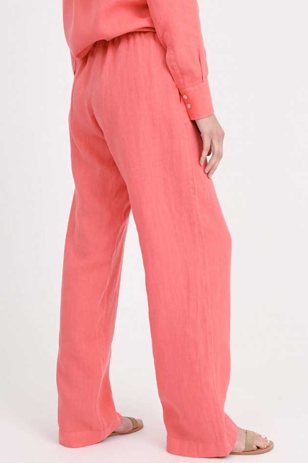 1868 Leinenhose SARY in Coral