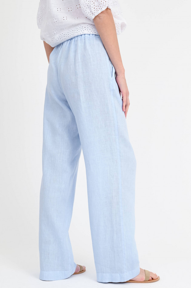 1868 Leinenhose SARY in Hellblau