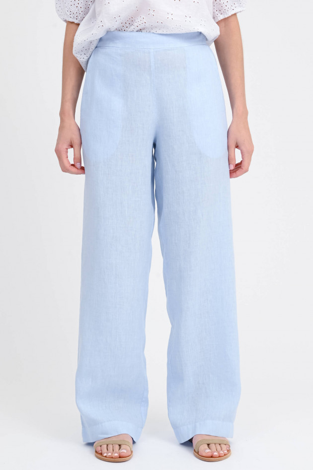 1868 Leinenhose SARY in Hellblau