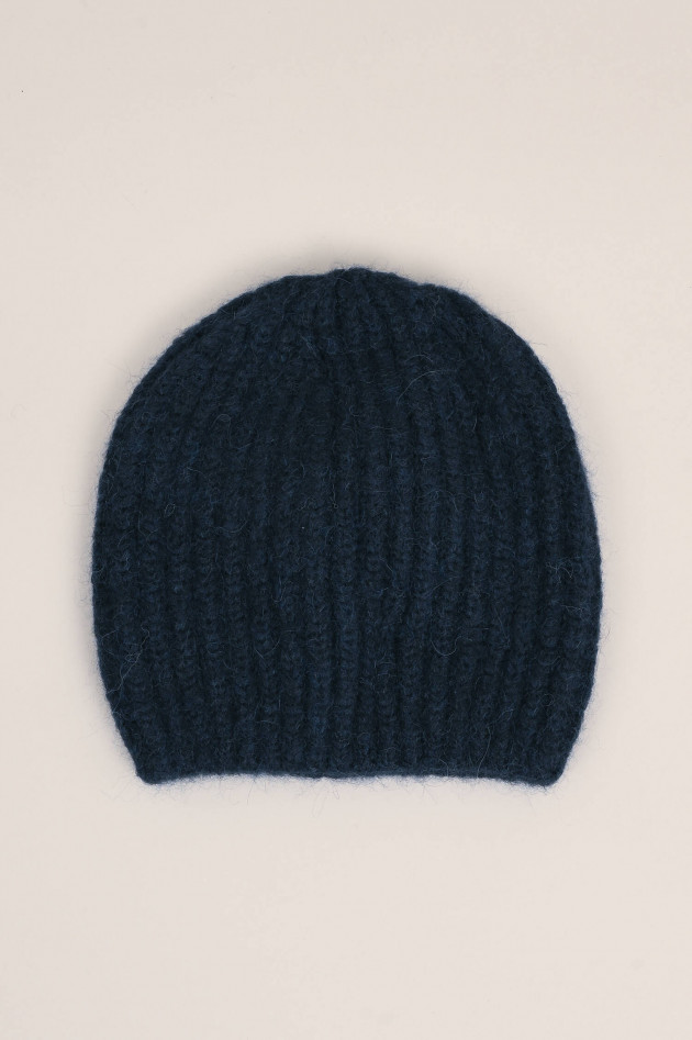 1868 Cashmere Beanie in Navy