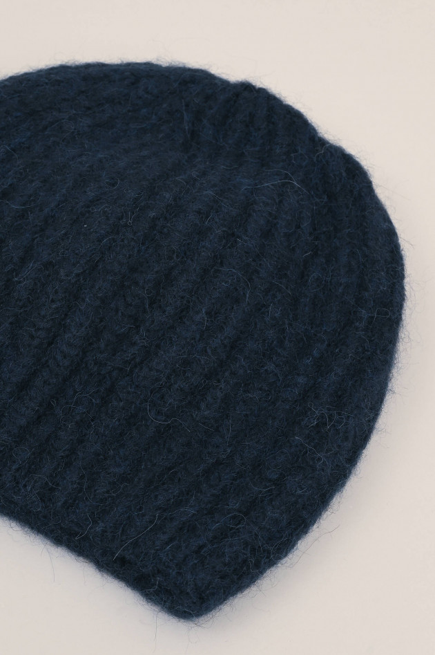 1868 Cashmere Beanie in Navy
