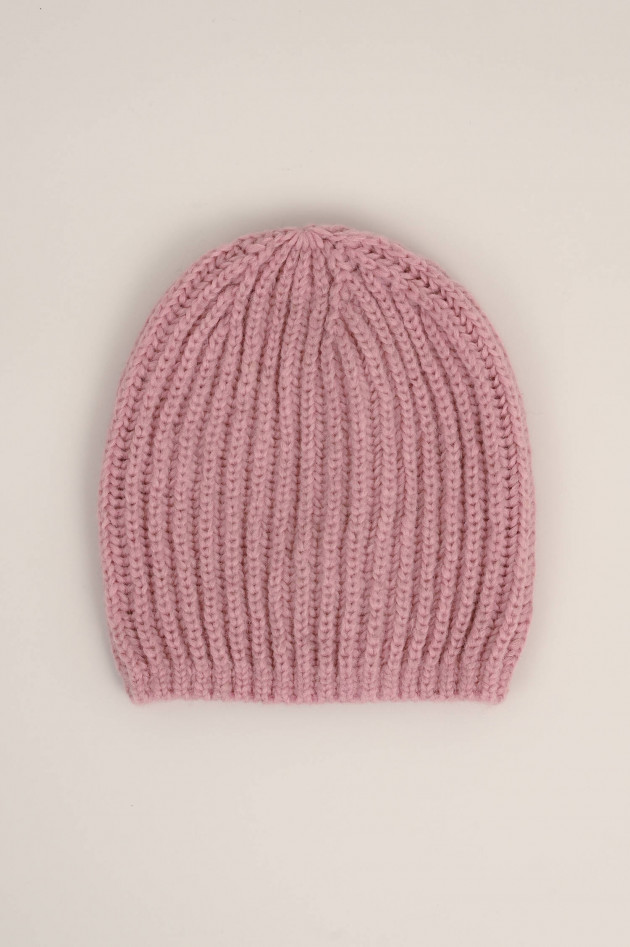 1868 Cashmere Beanie in Rosa