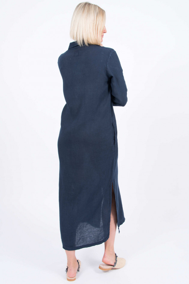 1868 Leinenkleid in Navy