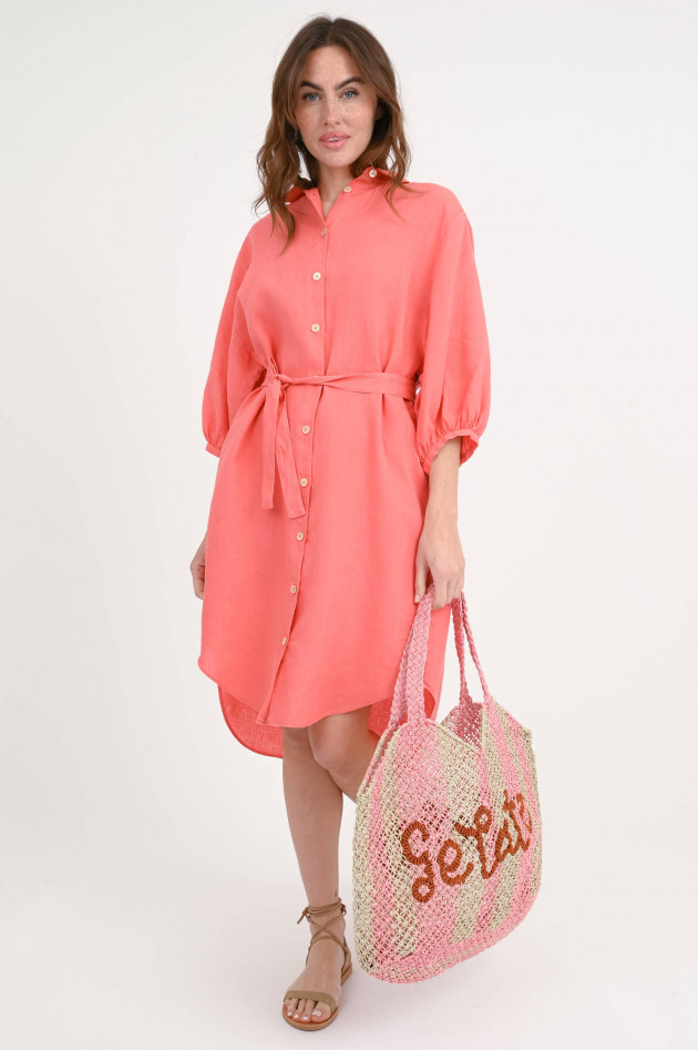 1868 Leinenkleid FIONA in Coral