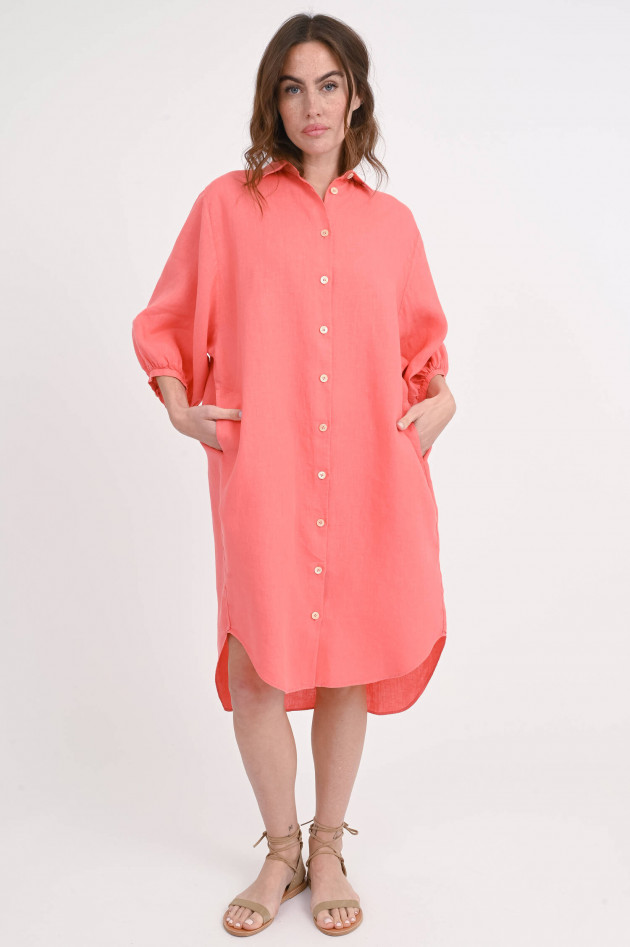 1868 Leinenkleid FIONA in Coral