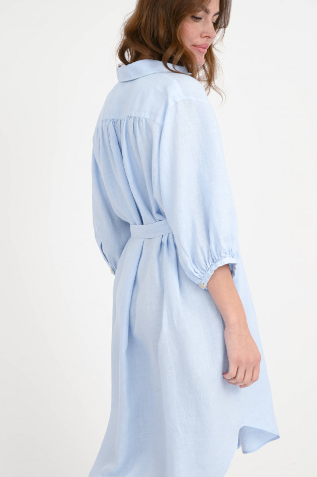 1868 Leinenkleid FIONA in Hellblau