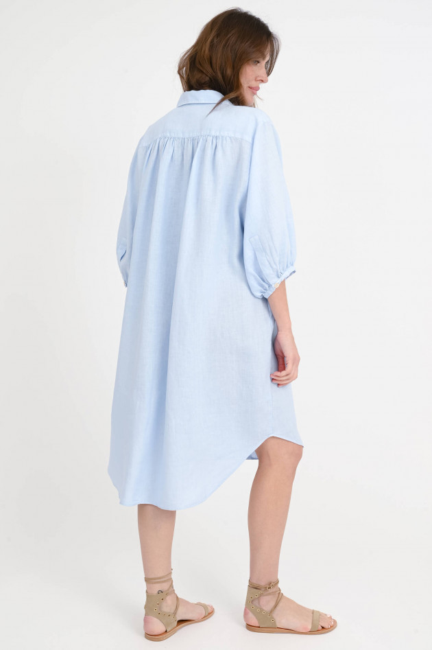 1868 Leinenkleid FIONA in Hellblau