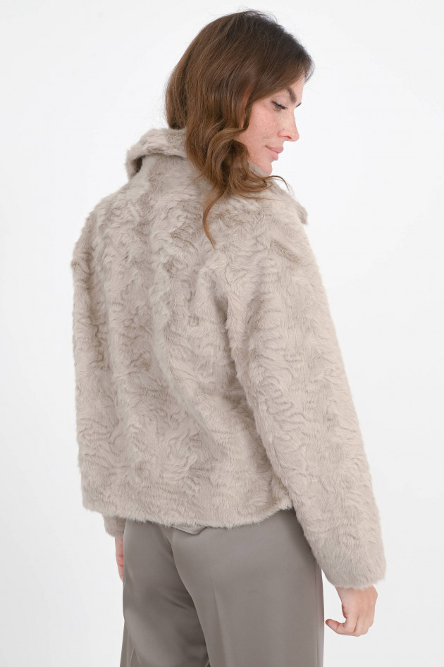 1868 Jacke XANA mit Stehkragen in Taupe