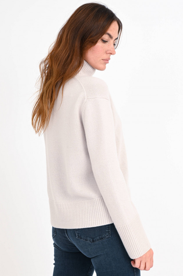 1868 Turtleneck-Pullover aus Cashmere in Sand