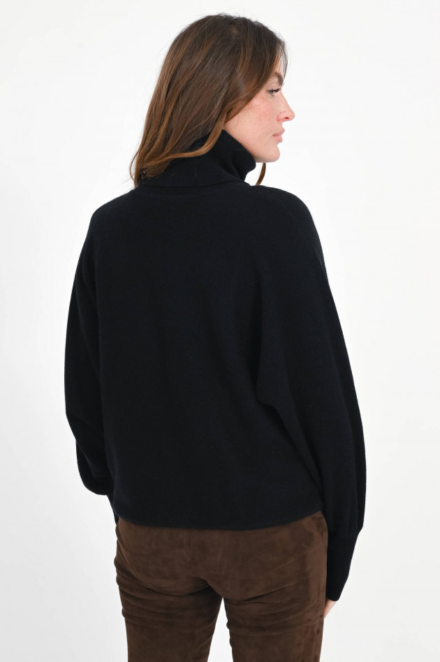 1868 Pullover aus Woll-Cashmere-Mix in Schwarz