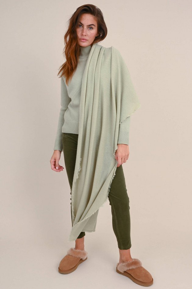 1868 Pullover aus Cashmere in Salbei