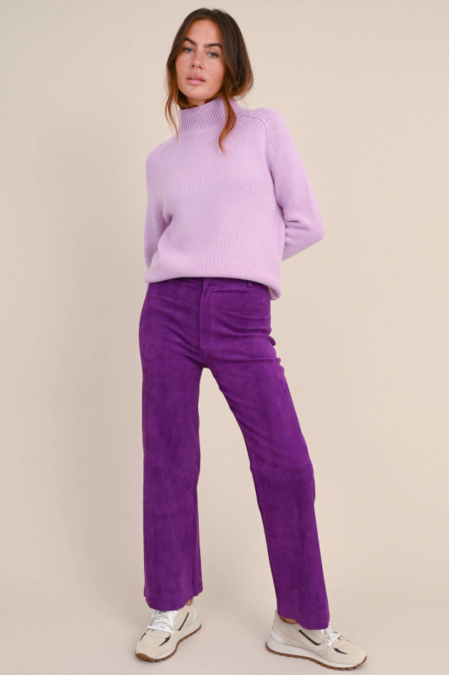 1868 Pullover aus Cashmere in Flieder