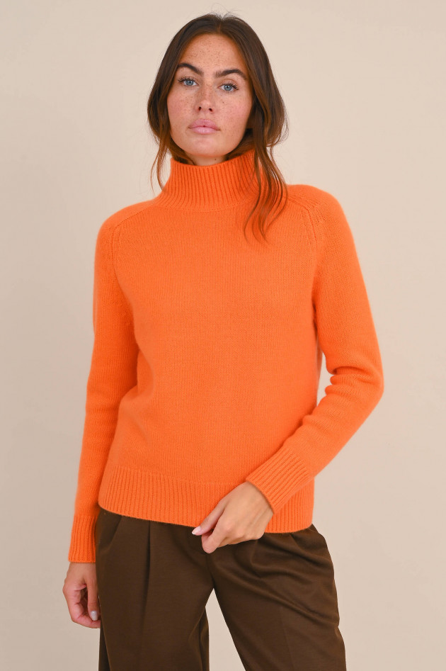 1868 Pullover aus Cashmere in Orange