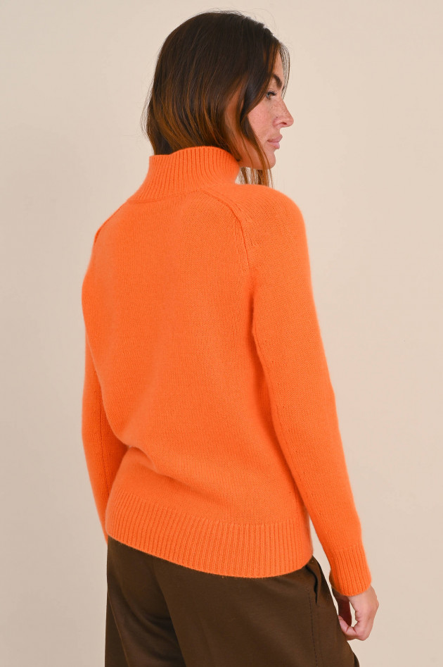 1868 Pullover aus Cashmere in Orange