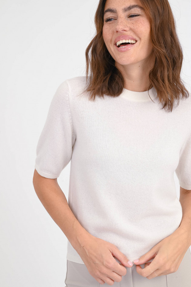 1868 Kurzarm-Cashmere-Pullover