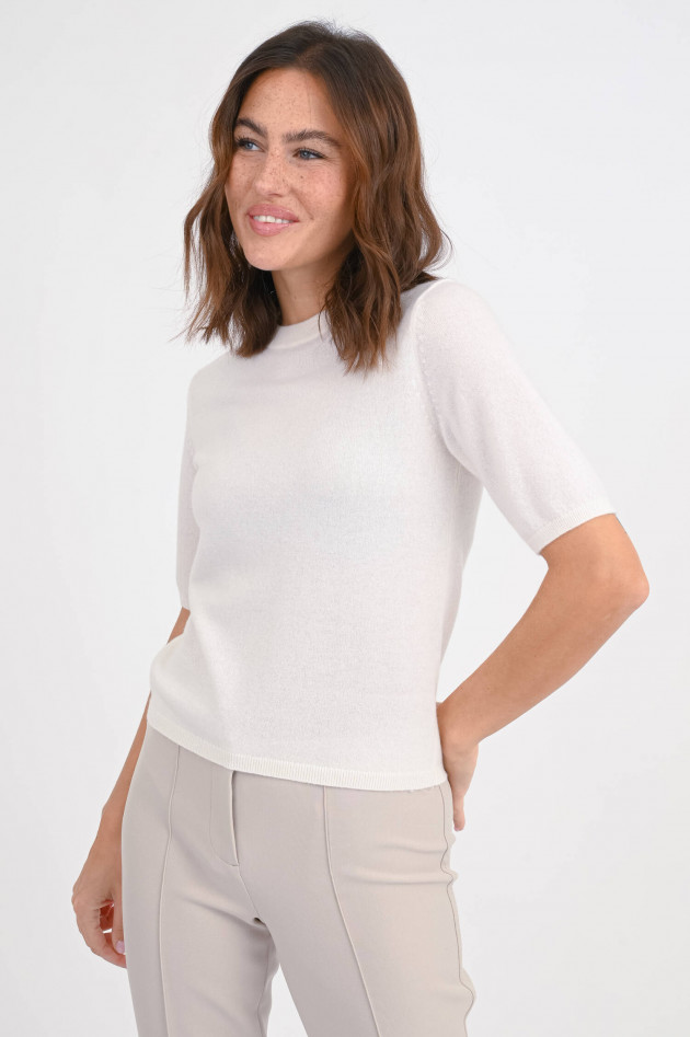 1868 Kurzarm-Cashmere-Pullover