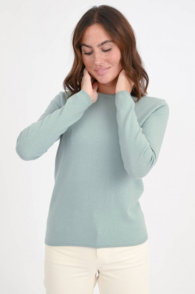 1868 Cashmere-Pullover in Salbei