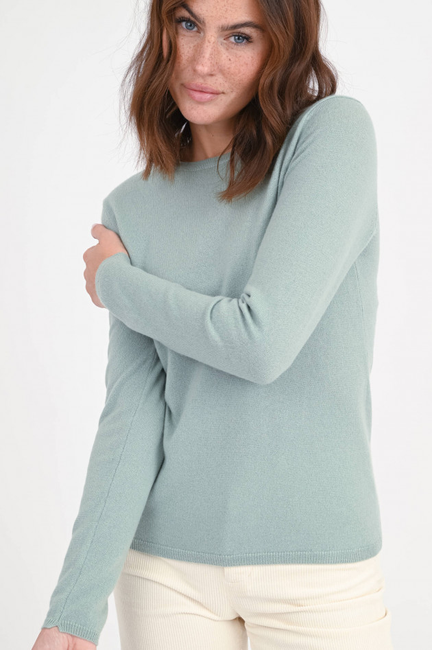 1868 Cashmere-Pullover in Salbei