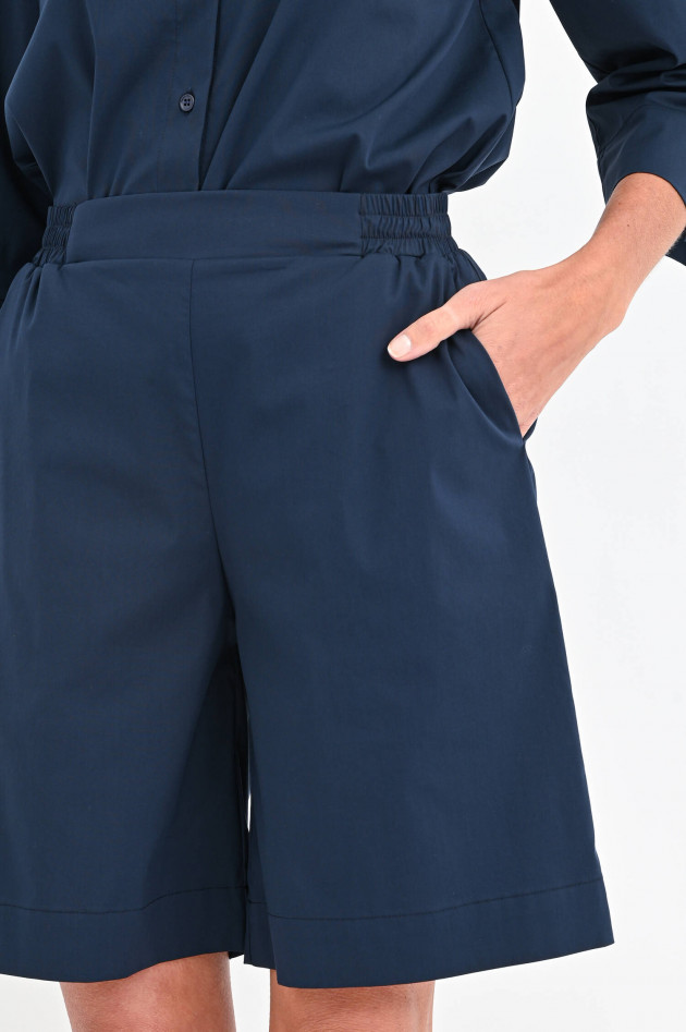 1868 Shorts mit elastischem Bund in Marine