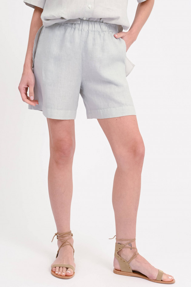 1868 Leinenshorts SIRIO in Stone