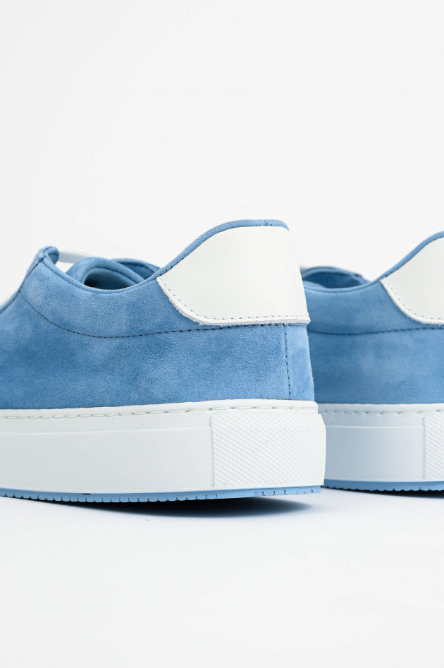 1868 Veloursleder-Sneaker in Hellblau