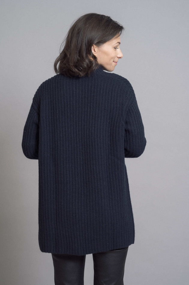 1868 Cashmere Cardigan in Navy