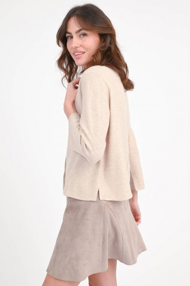 1868 Cardigan aus Cashmere in Beige