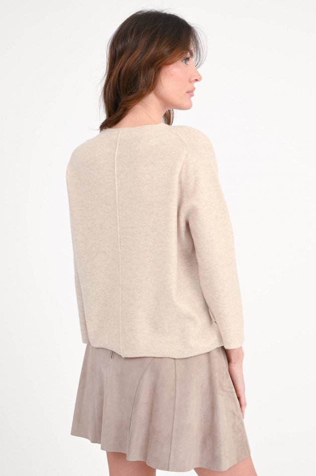 1868 Cardigan aus Cashmere in Beige