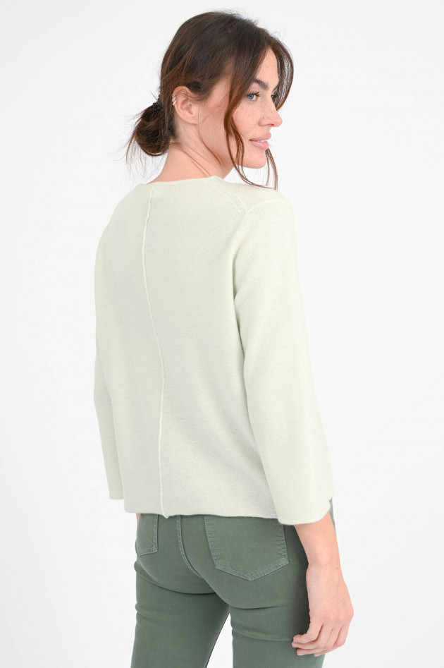 1868 Cardigan aus Cashmere in hellem Mint