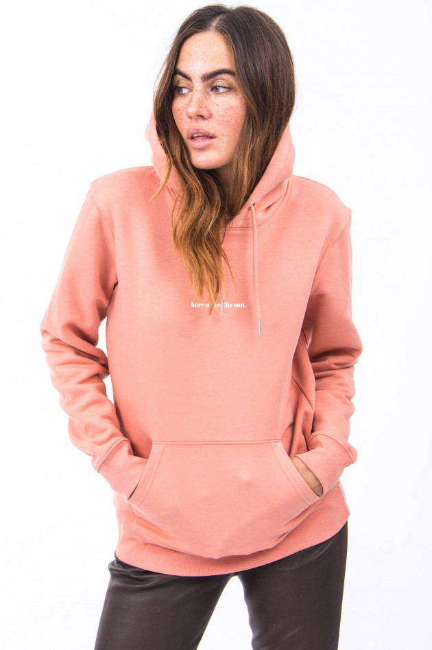 1868 Hoodie TAKE IT EASY in Apricot