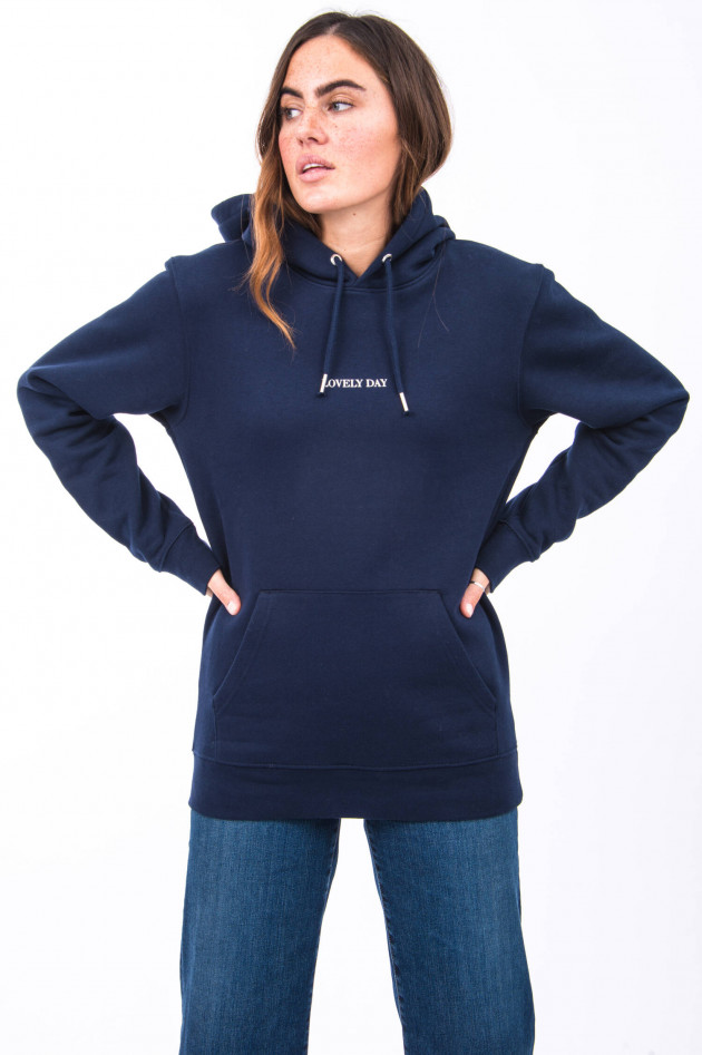 1868 Hoodie LOVELY DAY in Navy